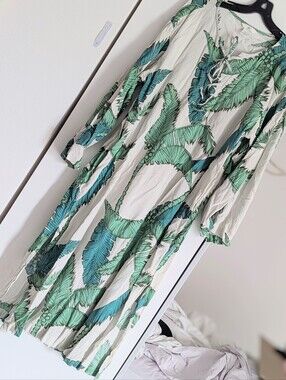H&M Maxi Dress /Cover-up Lightweight Resort Side Slits